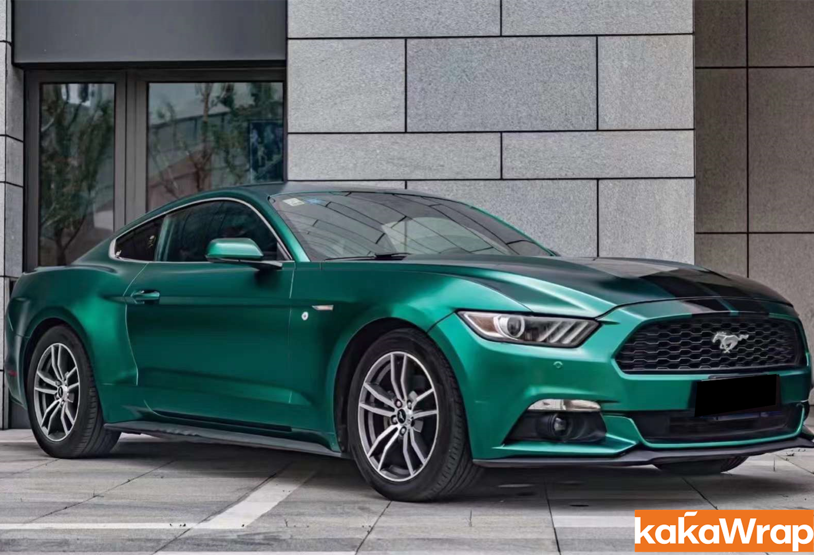 Pure Metal Emerald Green Vinyl Car Wrap K-9215