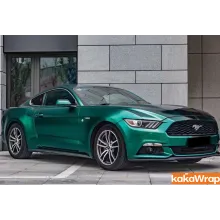 Pure Metal Emerald Green Vinyl Car Wrap K-9215