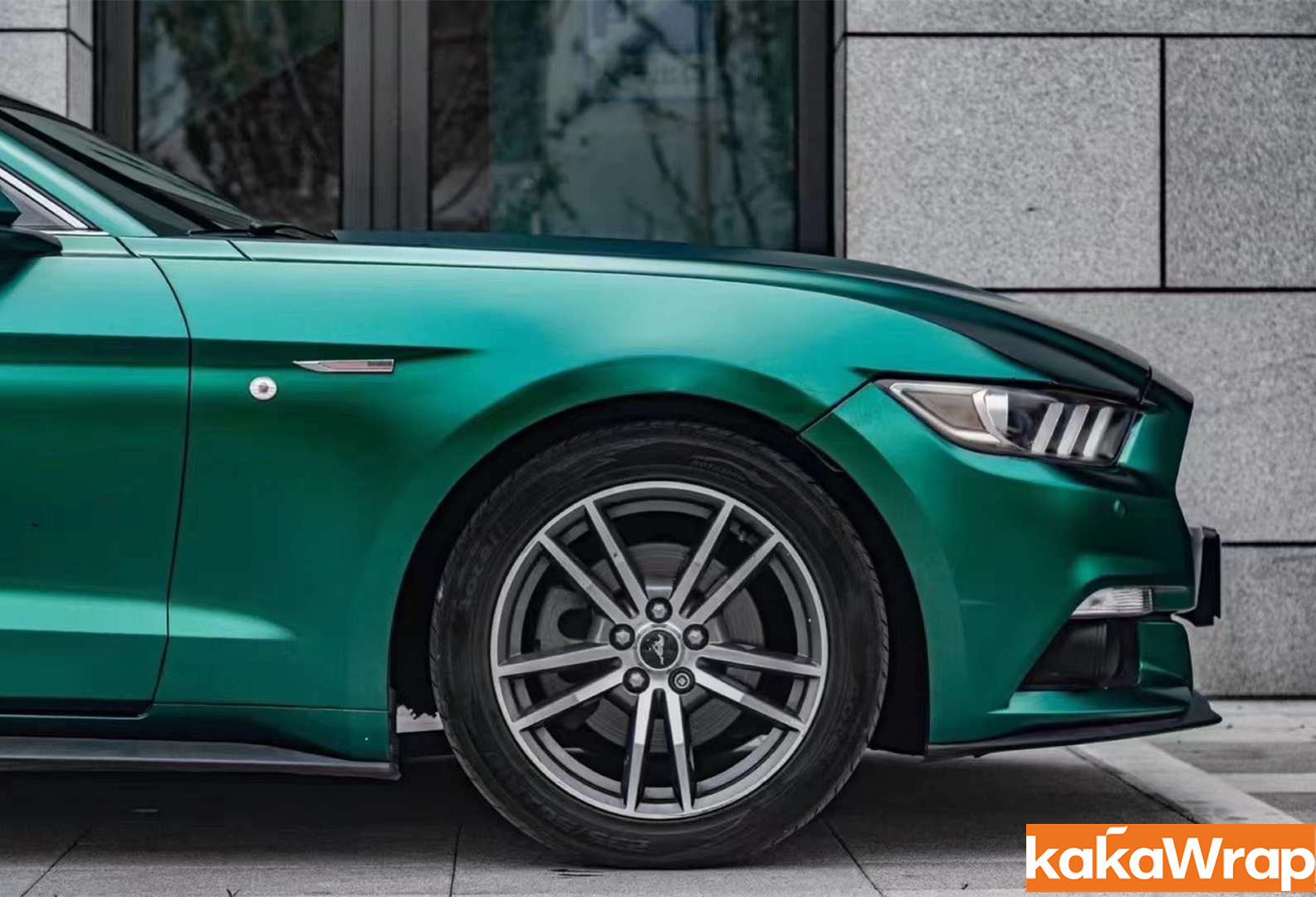 Pure Metal Emerald Green Vinyl Car Wrap K-9215