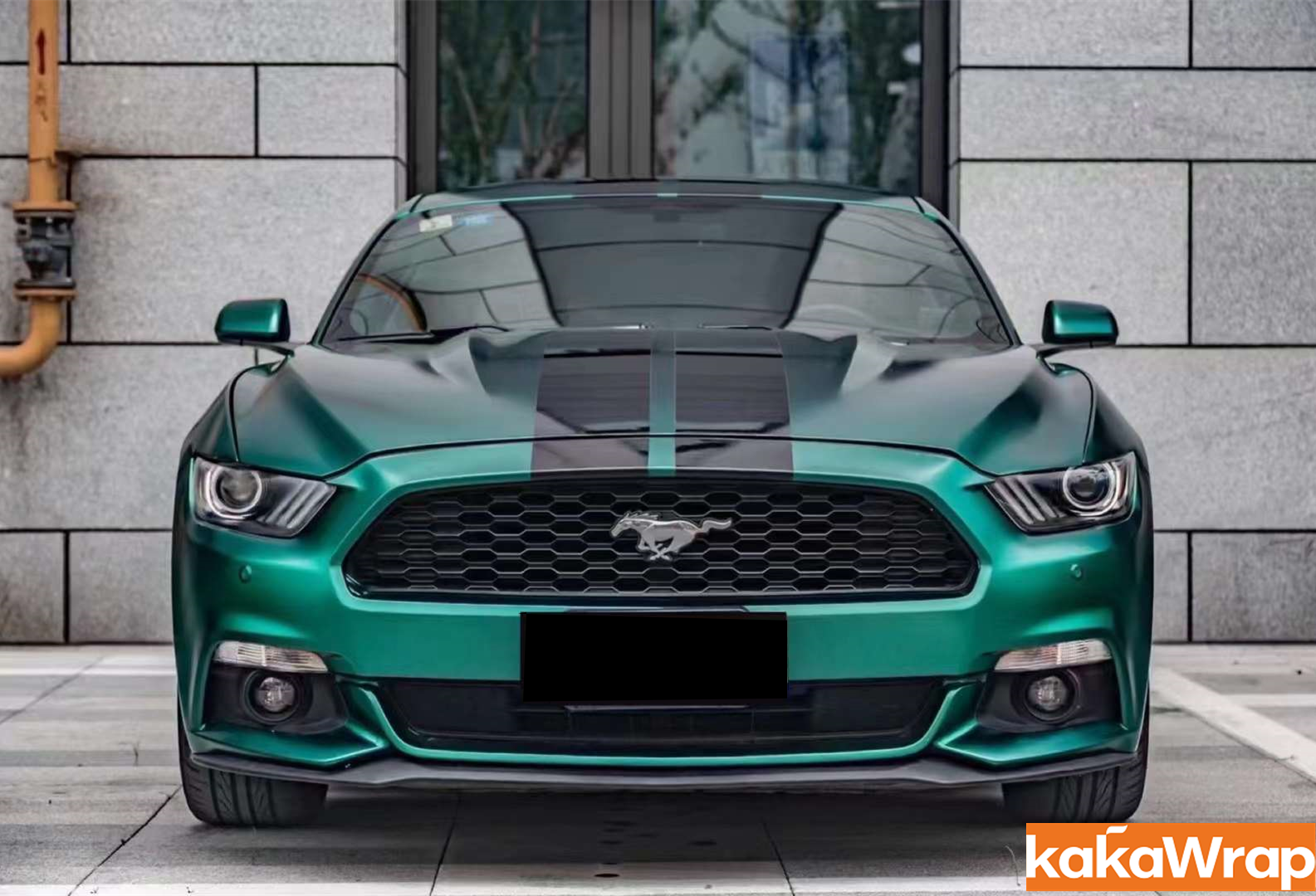 Pure Metal Emerald Green Vinyl Car Wrap K-9215