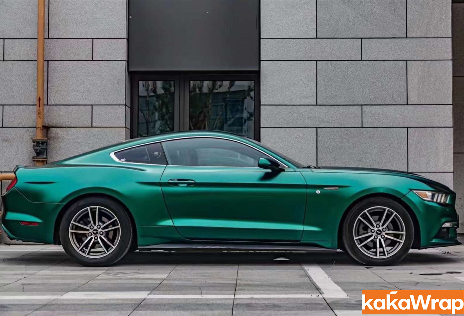 Pure Metal Emerald Green Vinyl Car Wrap K-9215