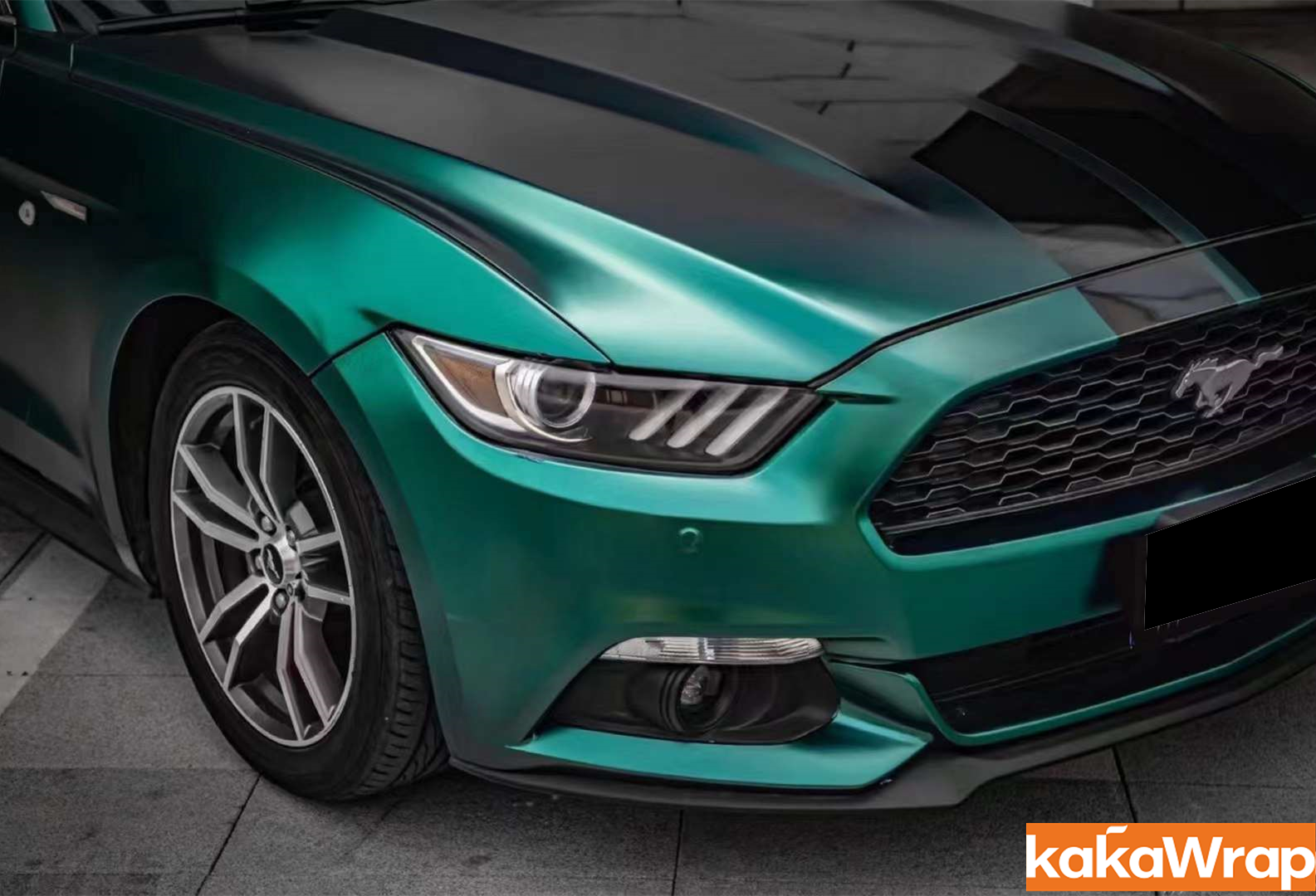Pure Metal Emerald Green Vinyl Car Wrap K-9215