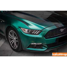 Pure Metal Emerald Green Vinyl Car Wrap K-9215