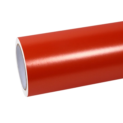 Pure Metal Orange Vinyl Car Wrap K-9225 01