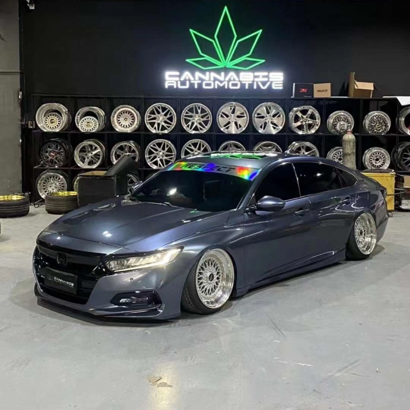 Byron Bay Blue Vinyl Car Wrap K-1221 02