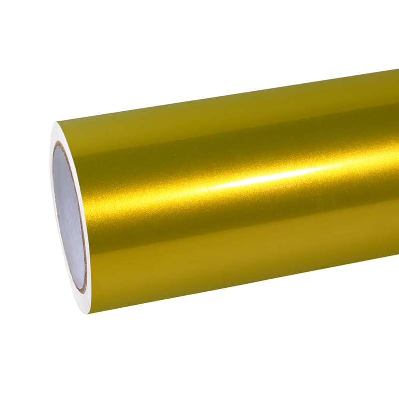 Best BMW M4 Paint Lemon Yellow Vinyl Car Wrap K-6028