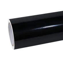 Crystal Black Vinyl Car Wrap K-1807