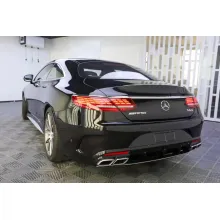 Glossy Metallic Black Vinyl Car Wrap K-1801
