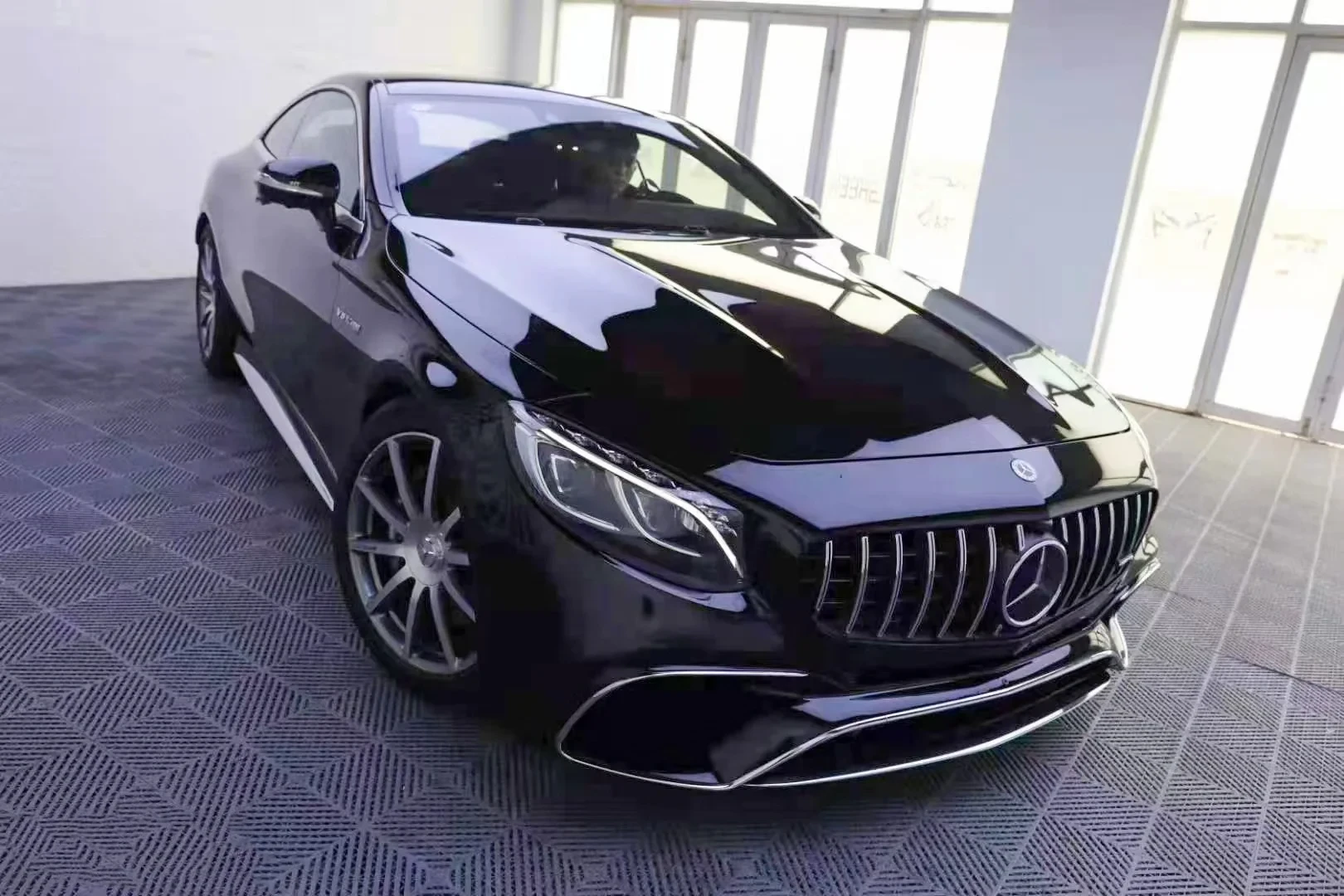 Glossy Metallic Black Vinyl Car Wrap K-1801