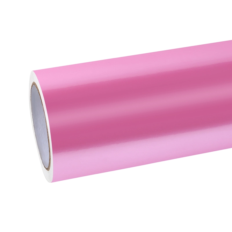 Metal Paint Shell Pink Vinyl Car Wrap K-6013 01