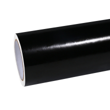 Pure Metal Black Vinyl Car Wrap K-9201