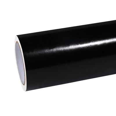 Pure Metal Black Vinyl Car Wrap K-9201 01