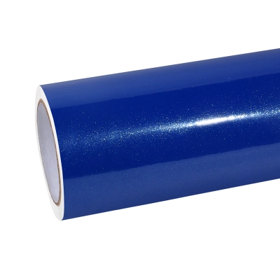 Sparkle Blue Vinyl Car Wrap K-4028 01