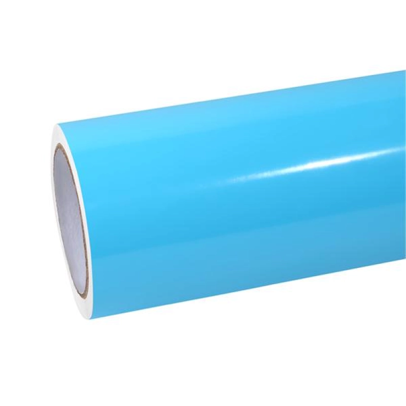 Sparkle Sky Blue Vinyl Car Wrap K-4031 01