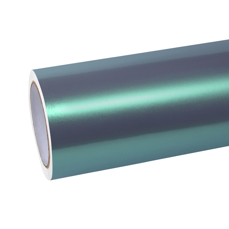 Twin Grey Green Vinyl Car Wrap K-1706