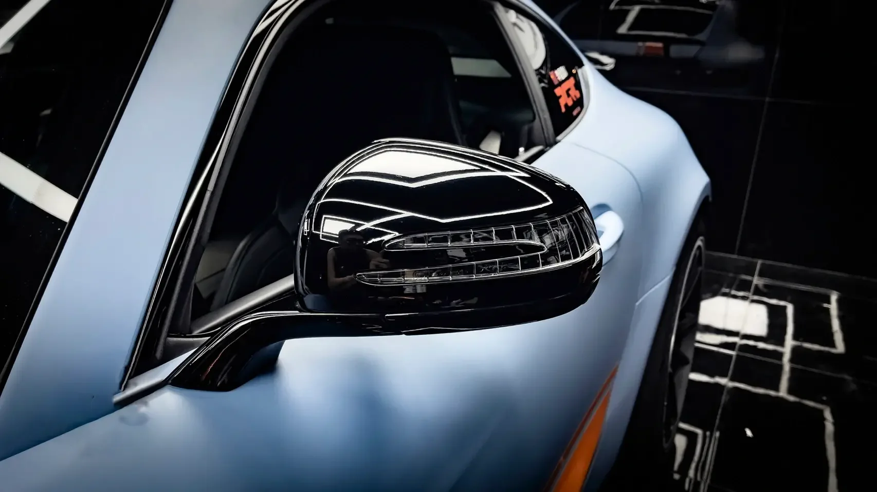 Ultimate Flat China Blue Vinyl Car Wrap K-2025