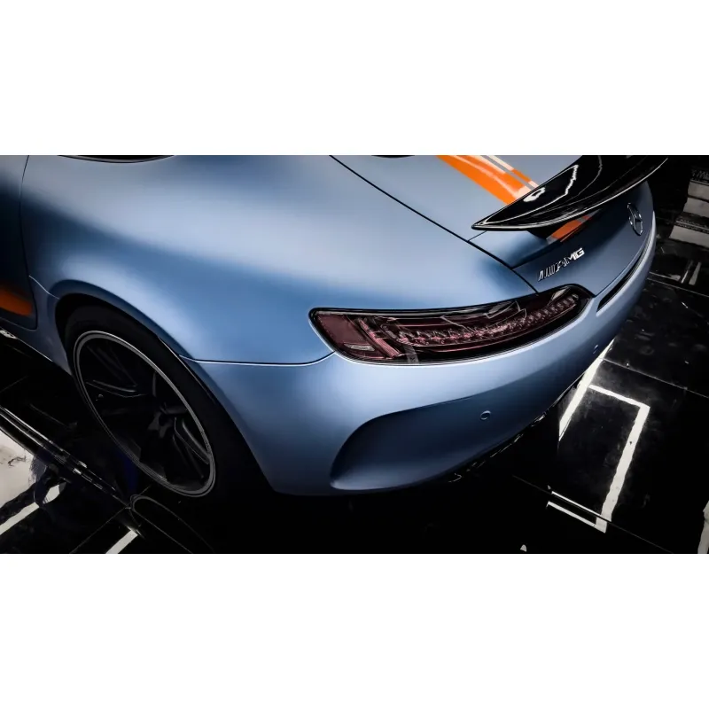 Ultimate Flat China Blue Vinyl Car Wrap K-2025