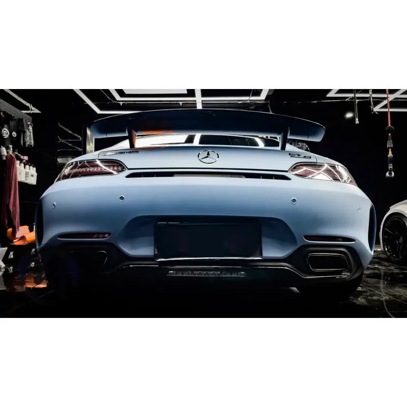 Ultimate Flat China Blue Vinyl Car Wrap K-2025