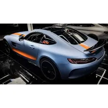 Ultimate Flat China Blue Vinyl Car Wrap K-2025