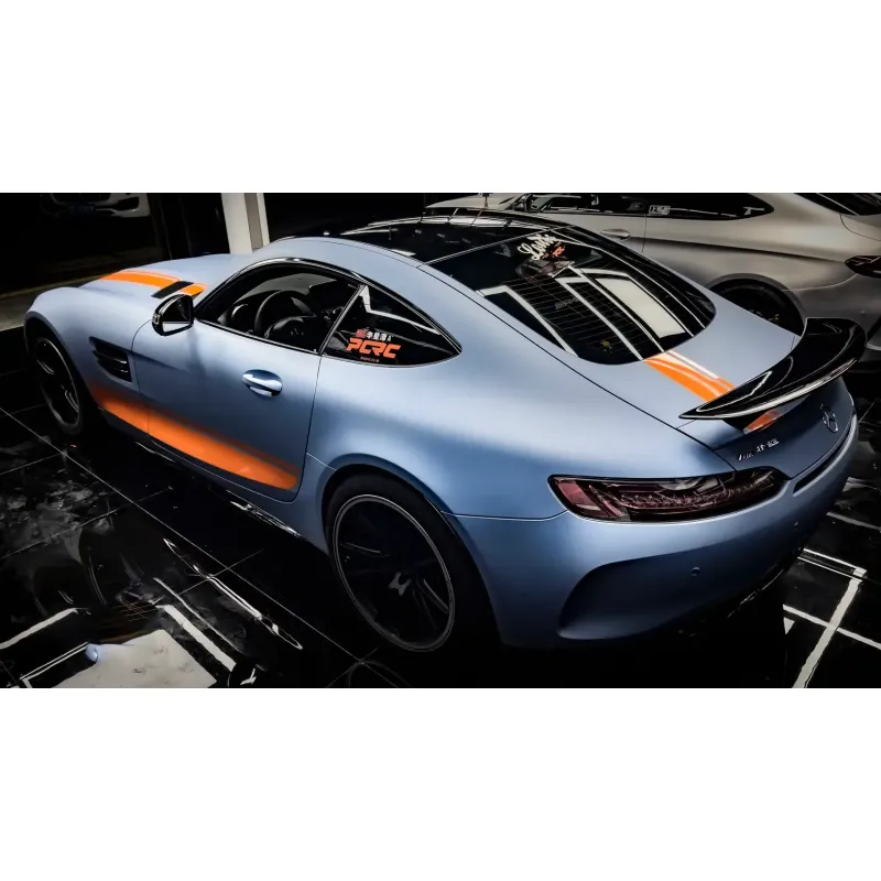 Ultimate Flat China Blue Vinyl Car Wrap K-2025