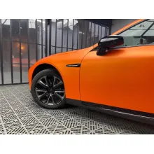 Ultimate Flat Orange Vinyl Car Wrap K-2016