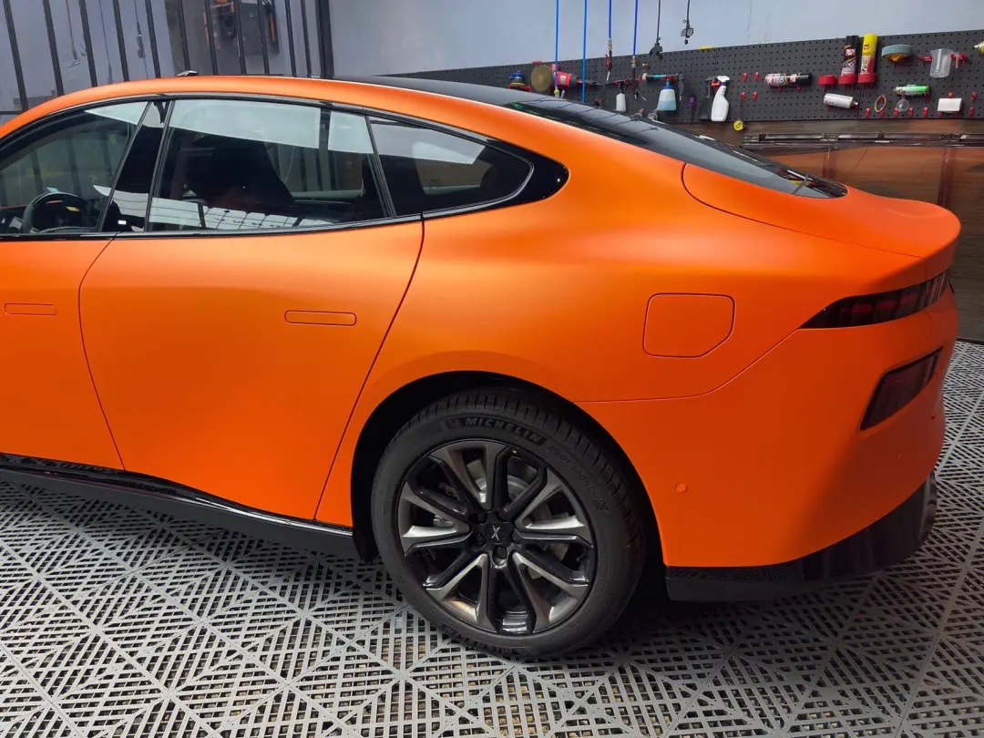 Ultimate Flat Orange Vinyl Car Wrap K-2016