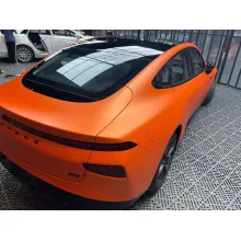Ultimate Flat Orange Vinyl Car Wrap K-2016