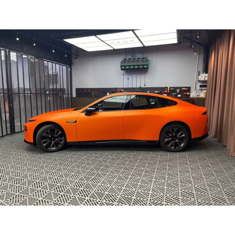 Ultimate Flat Orange Vinyl Car Wrap K-2016 02
