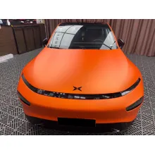 Ultimate Flat Orange Vinyl Car Wrap K-2016