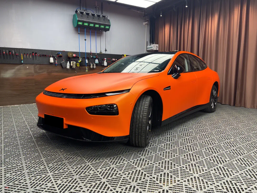 Ultimate Flat Orange Vinyl Car Wrap K-2016
