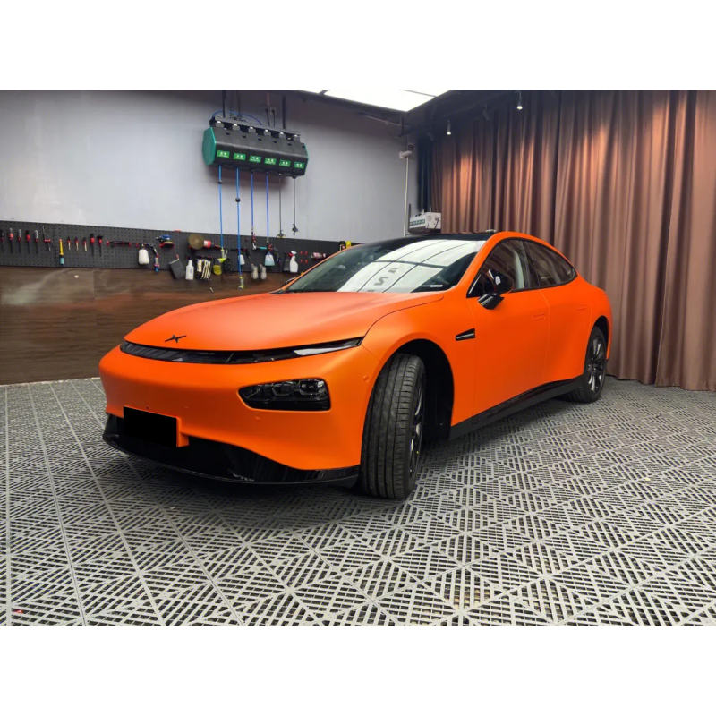 Ultimate Flat Orange Vinyl Car Wrap K-2016
