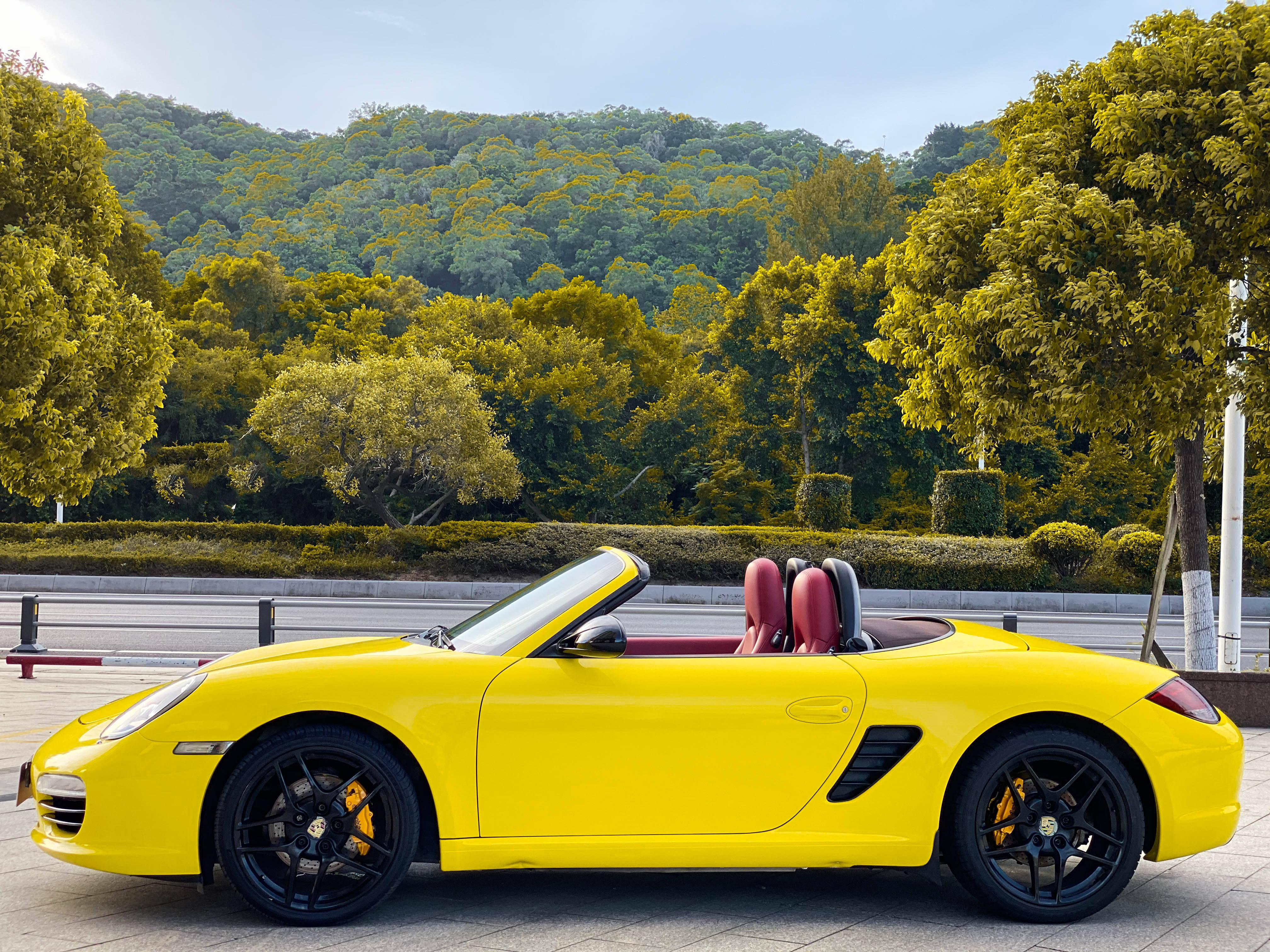 Glossy Maize Yellow Vinyl Car Wrap K-1922