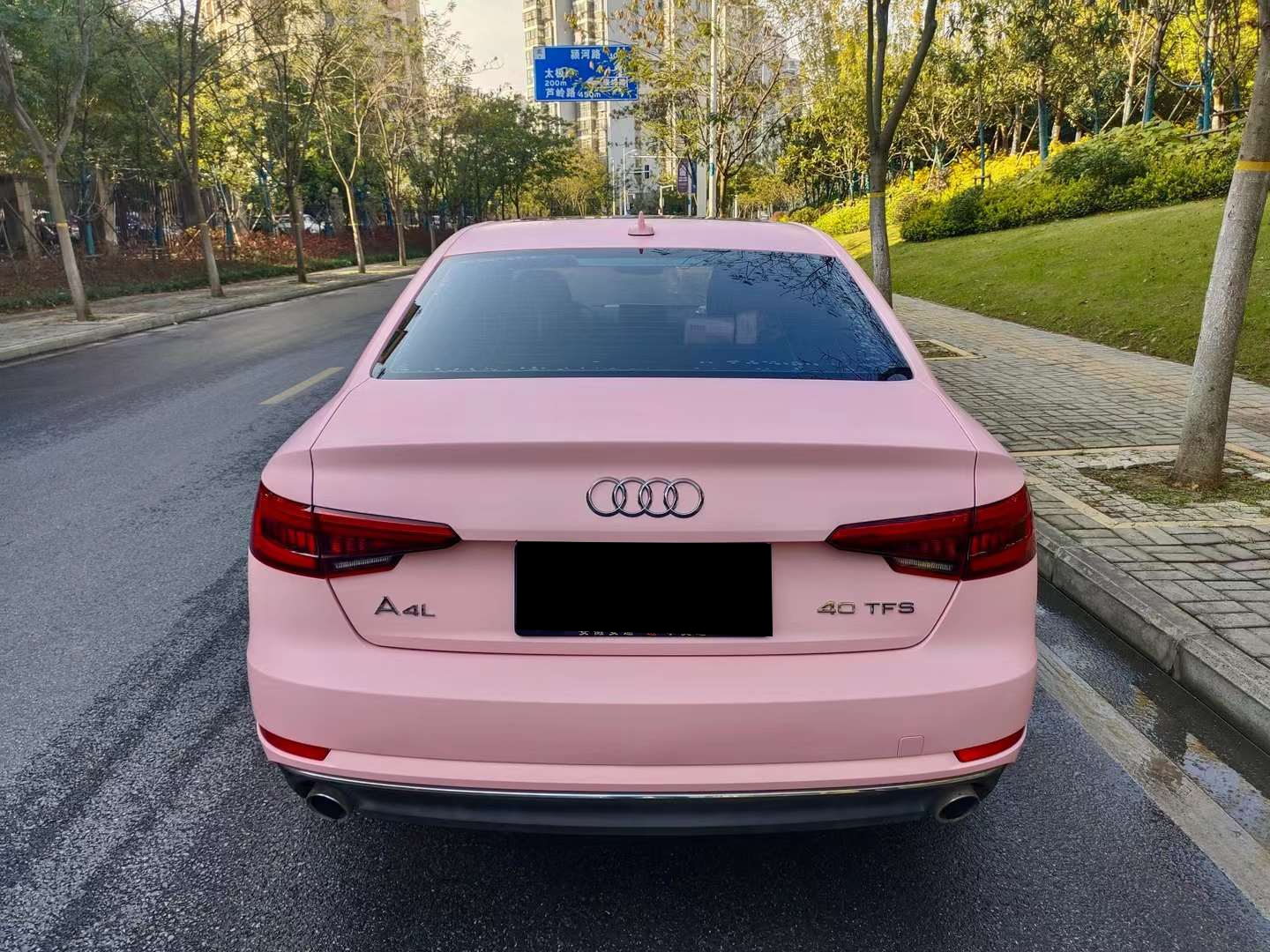 Ultimate Flat Rose Pink Vinyl Car Wrap K-2011