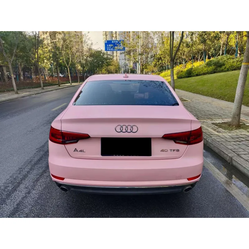 Ultimate Flat Rose Pink Vinyl Car Wrap K-2011
