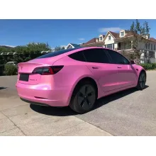 Glossy Laser Pink Vinyl Car Wrap K-3007（+1）