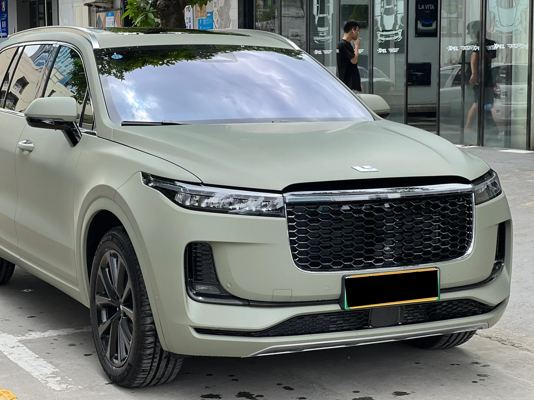 Ultimate Flat Khaki Light Green Vinyl Car Wrap K-2027