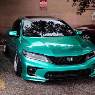 Car Original Color Metal Emerald Green Vinyl Car Wrap For Mercedes-Benz S-Class 02