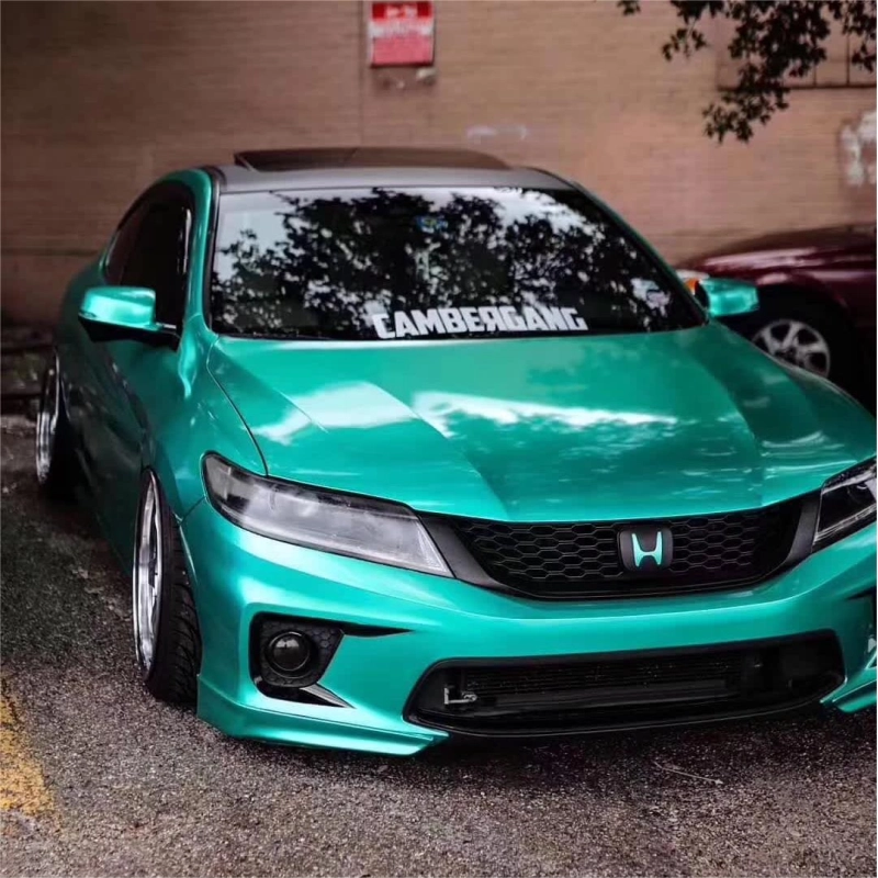 Car Original Color Metal Emerald Green Vinyl Car Wrap For Mercedes-Benz S-Class 02