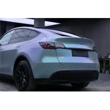 Matte Diamond Grey Blue Vinyl Car Wrap K-4006