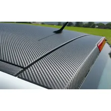Matte Emulational Carbon Fiber Black Car Wrap K-9011
