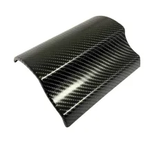 6D Super Gloss Emulational Carbon Fiber Black Car Wrap K-9012