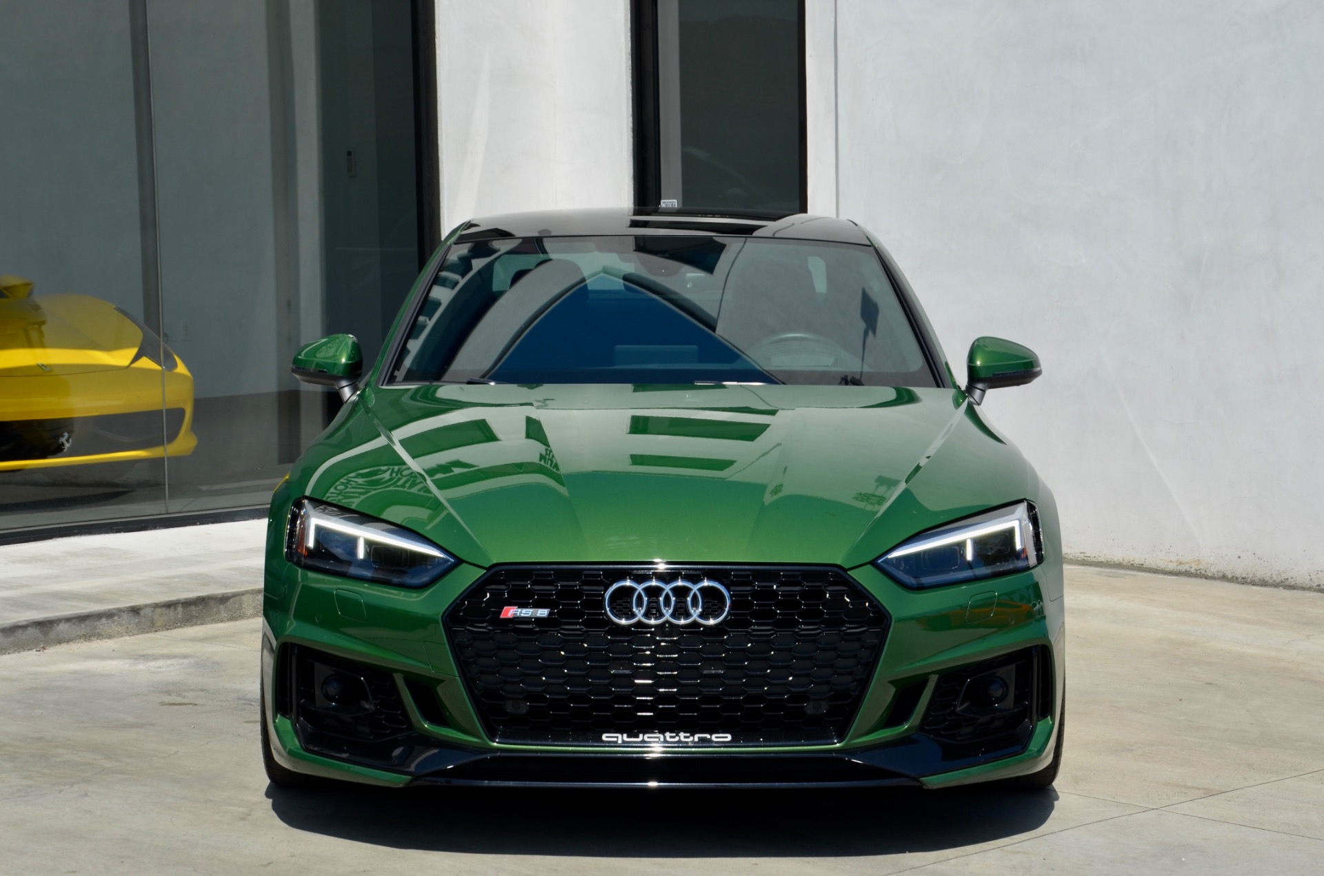 Audi Glossy Sonoma Green Vinyl Car Wrap K-6016