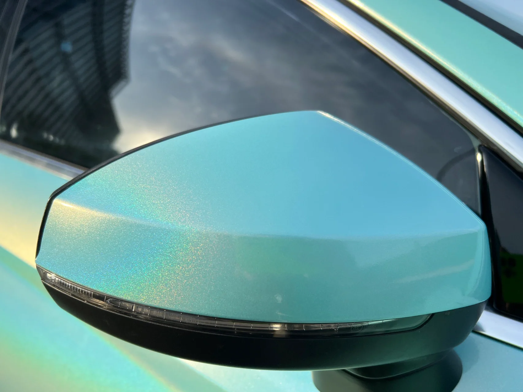 Glossy Laser Tiffany Vinyl Car Wrap K-3011