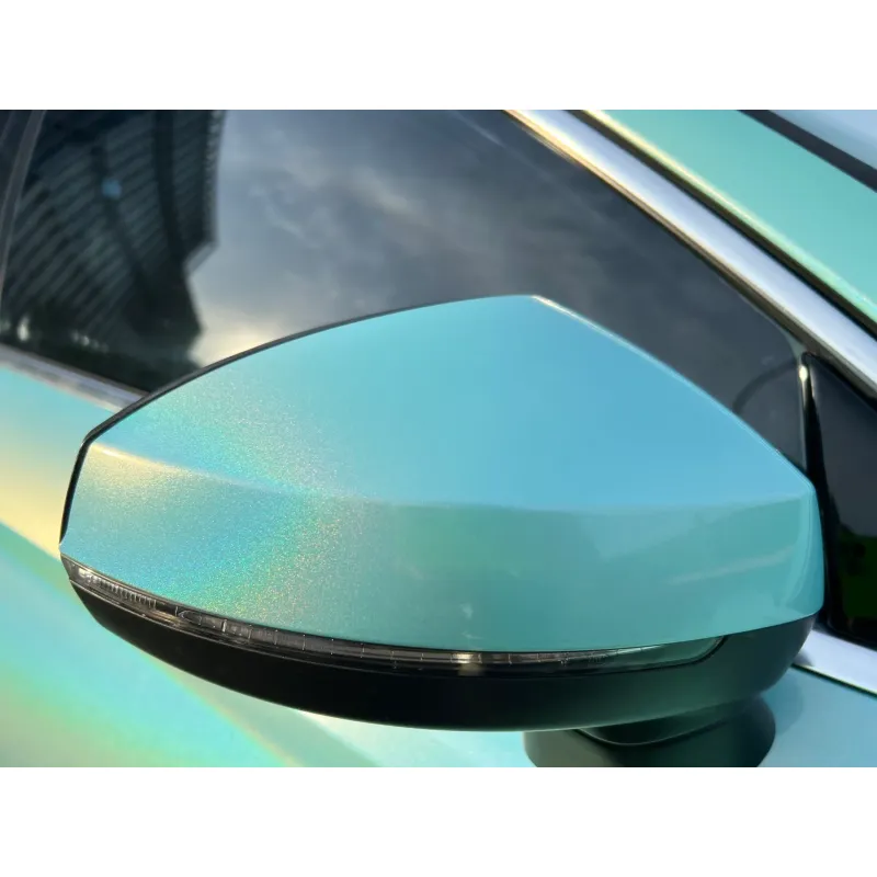 Glossy Laser Tiffany Vinyl Car Wrap K-3011