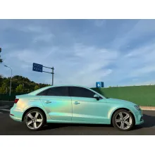 Glossy Laser Tiffany Vinyl Car Wrap K-3011