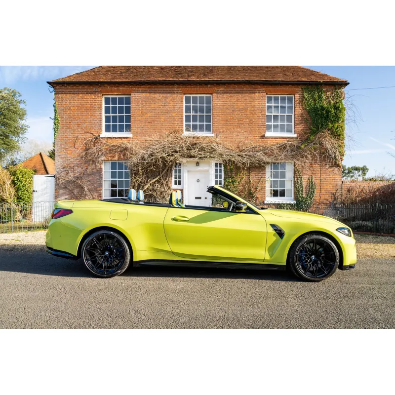 Glossy ST.Paulo Yellow Vinyl Car Wrap K-1124