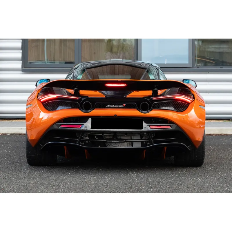 Glossy Special Mclaren Orange Vinyl Car Wrap K-1113