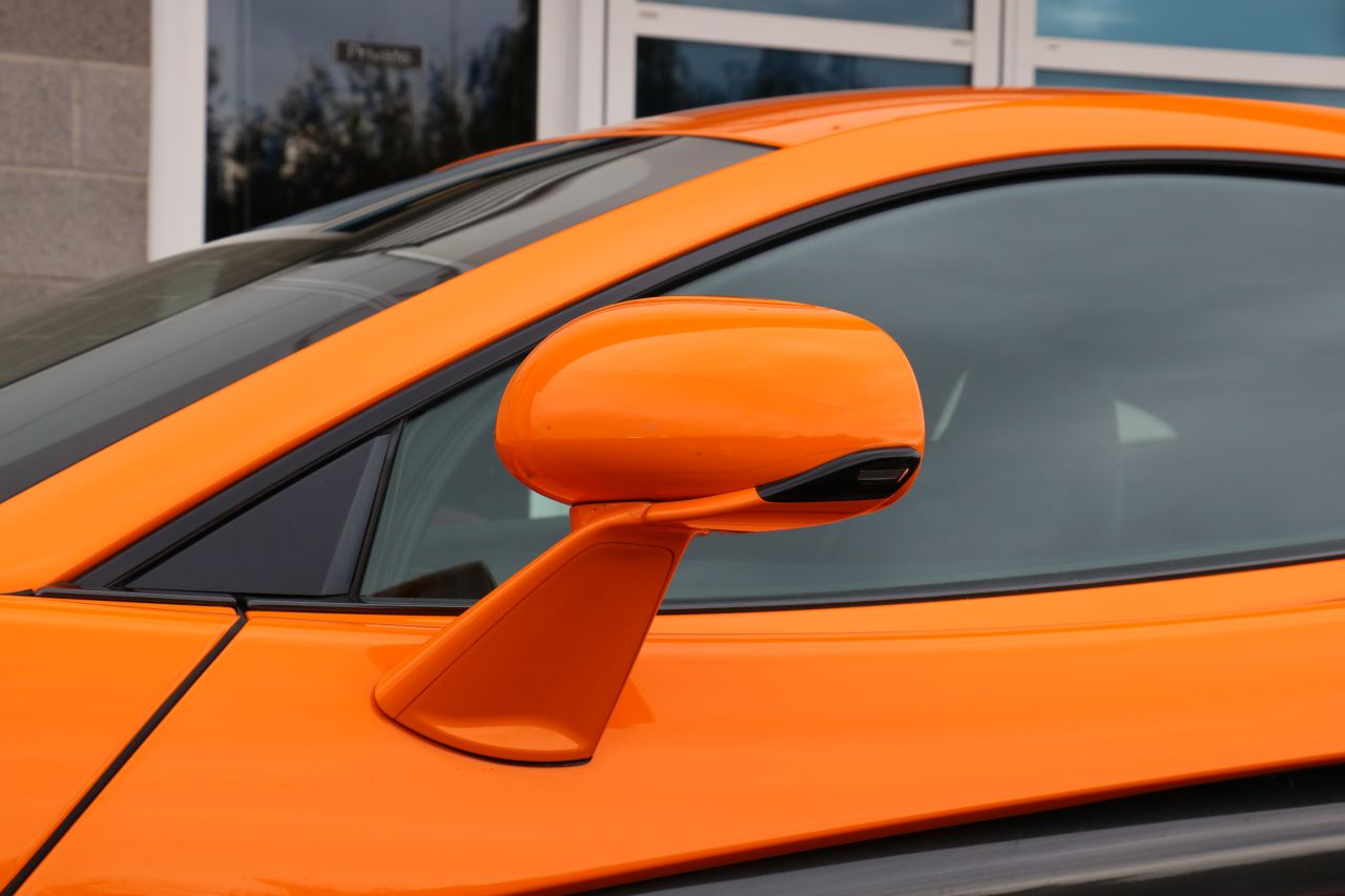 Glossy Special Mclaren Orange Vinyl Car Wrap K-1113