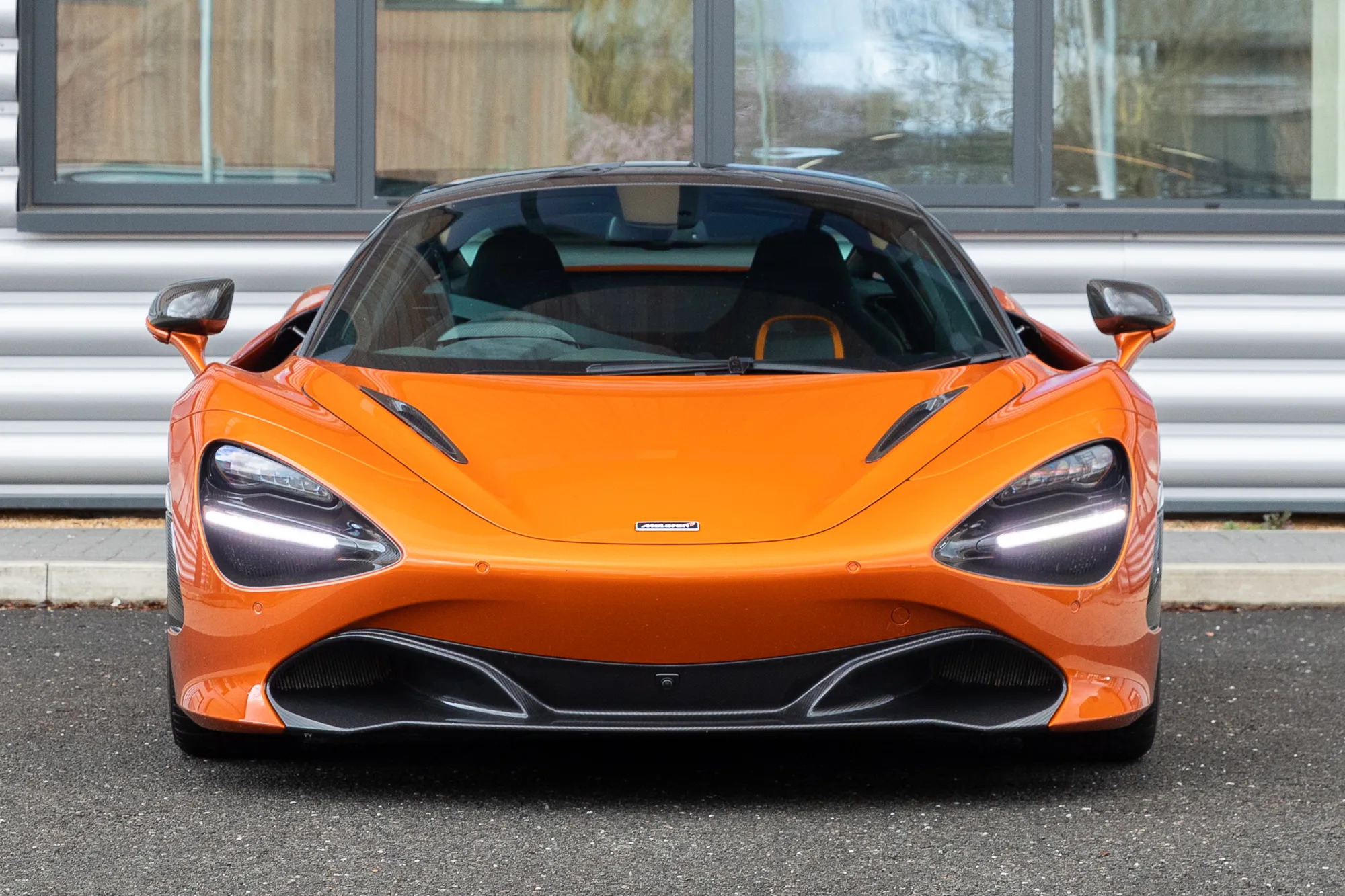 Glossy Special Mclaren Orange Vinyl Car Wrap K-1113