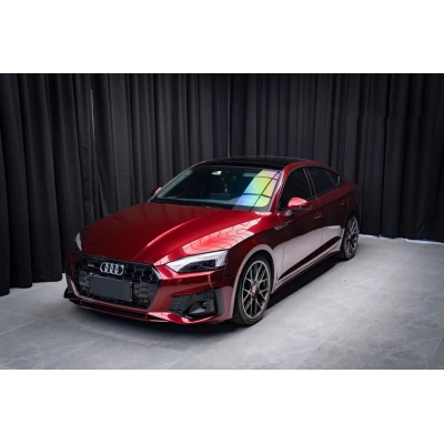 Glossy Liquid Dragon Red Vinyl Car Wrap K-1307 02
